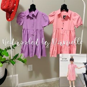 Collar dress for kids (3-6 yrs old)